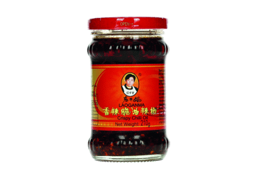 Crispy peppers in oil LAOGANMA, 210 g