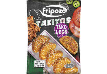 Šaldyti takai su sūriu, kiaul., Chalapos paprikomis FRIPOZO, 250 g