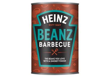 Beans in BBQ sauce HEINZ, 390 g