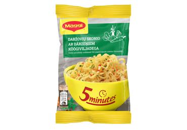 Быстрорастворимые макароны MAGGI, овощной вкус, 59.2 г