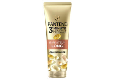 Интенсивный кондиционер для волос PANTENE Infinitely Long, 3 минуты чудес, 220 мл