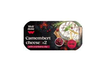 Kepam. kamamberas su spang. padažu WELL DONE, 32 % rieb.s.m., 230 g