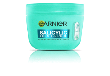 Drėkinamasis kremas-šerbetas Garnier Pure Active Salicylic Fresh & Matte