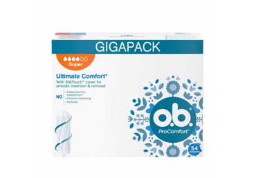 Higieniniai tamponai O.B. PRO COMFORT SUPER, 54 vnt.