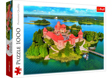 Dėlionė TREFL TRAKAI, 1000 detalių, 1 vnt.