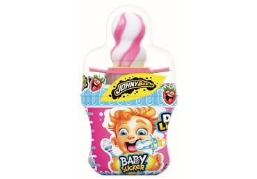 Ledinukas JOHNY BEE BABY SUCKER su milteliais, 32 g