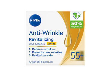 NIVEA dieninis atkuriantis kremas visų tipų odai +55, 50 ml
