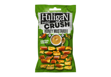 Кусочки бретцеля HULIGAN СЛАДКИЙ ГОРЧИЧНЫЙ СОУС, 65 г