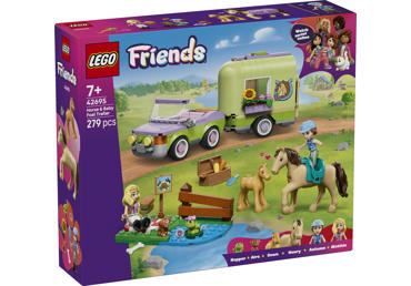 LEGO konstruktorius Arklio ir kumeliuko priekaba 42695