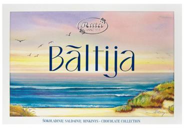 Šokoladinių saldainių rinkinys RŪTA BALTIJA, 140 g