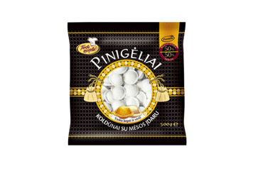 Šaldyti koldūnai PINIGĖLIAI su mėsos įdaru, 500 g