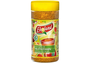 Instant mixed fruit flavored tea EKLAND, 350 g