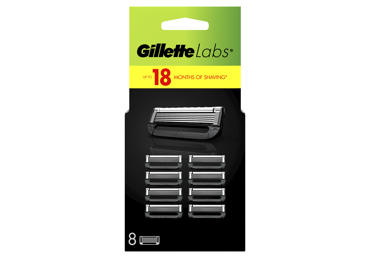 Skustuvo galvutės GILLETTE LABS, 8 vnt.