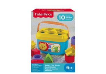 Kaladėlės FISHER PRICE, 1 vnt.