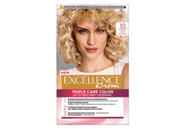 Plaukų dažai L'OREAL EXCELLENCE CREME, Nr. 10, 1 vnt.