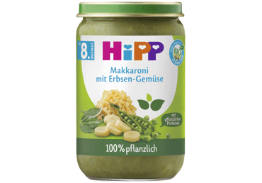 Ekologiška tyrelė makaronai su žirnių troškiniu nuo 8 mėn., 220 ml