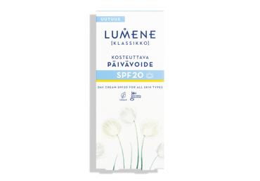 LUMENE KLASSIKKO Face Care Moisturizing dieninis kremas, SPF20, 50 ml