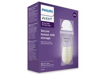 Maišeliai PHILIPS AVENT pienui laikyti, 25 vnt.