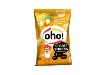 Traškučiai OHO, sūrio ir svogūnų skonio, 60 g