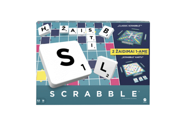 SCRABBLE žaidimas lietuvių kalba „2 in 1“
