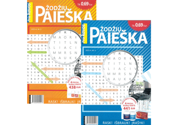 Žurnalas PRIE KAVOS. ŽODŽIŲ PAIEŠKA, 1 vnt.