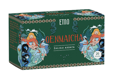 Зелёный чай ETNO GENMAICHA, 40 г