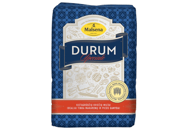 Kietagrūdžių kviečių miltai MALSENA DURUM, 1 kg