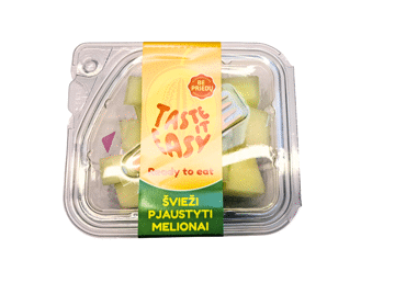 Švieži pjaustyti melionai, 250 g