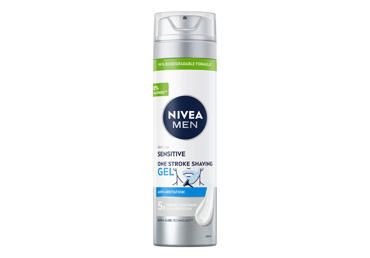 Skutimosi gelis NIVEA MEN SENSITIVE 3 dienų barzdai, 200 ml