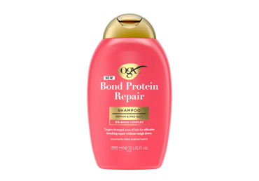 Šampūnas OGX Bond Protein atkuriamasis, 385 ml