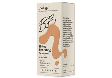 KILIG BB CREAM Moisturizing Face Cream with Shade SPF25 MEDIUM 50 ml