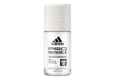 Women's Roll-On Deodorant ADIDAS PRO INVISIBLE, 50 ml
