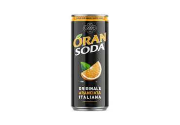 Gazuotas gėrimas CRODO ORANGE SODA, 330 ml