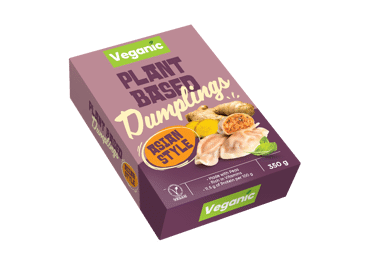 Šaldyti veganiški azijietiški koldūnai VEGANIC, 350 g