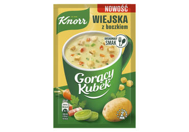 Tirpi sriuba KNORR, šoninės skonio, 21 g
