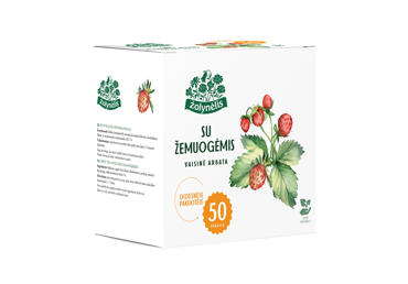 Fruit tea ŽOLYNĖLIS with wild strawberries, 100 g