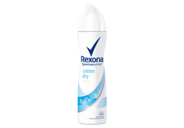 Moteriškas purškiamasis dezodorantas REXONA COTTON, 150 ml