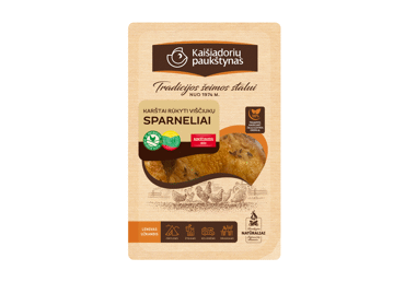 K. r. broiler chicken wings with caraway, a. r., 400 g