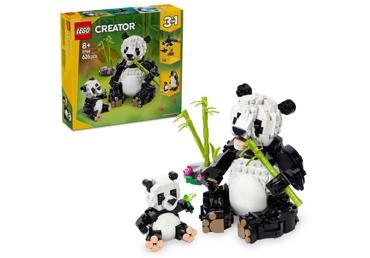 Konstruktorius LEGO Pandų šeima 31165