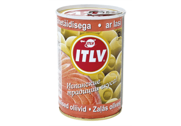 Green olives ITLV with salmon filling, 300 g