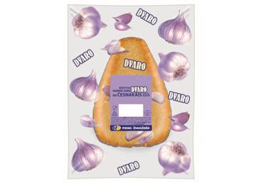 Rūkytas varškės sūris su česnakais DVARO, 22% rieb., 1 kg