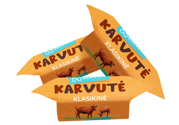 Karameliniai saldainiai SKRIVERU KARVUTĖ, 1 kg