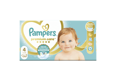 Sauskelnės PAMPERS Premium Care, Mega Box, 4 dydis, 104 vnt.