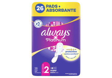 Higieniniai paketai ALWAYS Platinum Super, S2, 26vnt