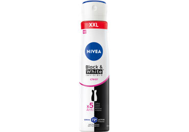 NIVEA BLACK&WHITE CLEAR спрей-антиперспирант для женщин, 250 мл