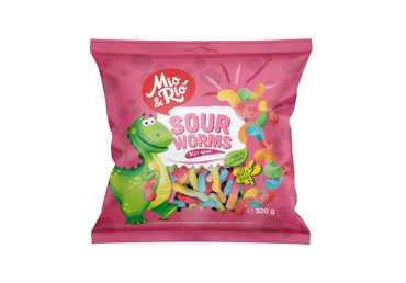Guminukai MIO&RIO (rūgštūs sliekai), 300 g