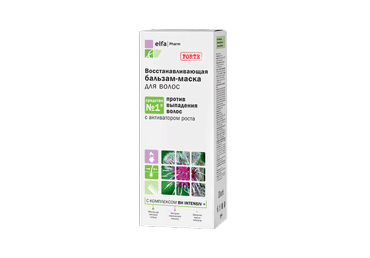 Atstatomasis plaukų balzamas-kaukė ELFA, 200 ml