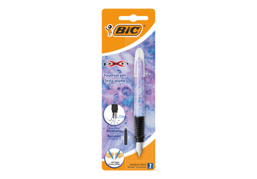 Plunksnakotis violetinis BIC, 1 vnt.