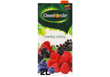 Įvairių uogų sulčių gėrimas ELMENHORSTER, 2000 ml