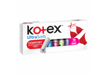 Tamponai KOTEX SUPER, 16 vnt.